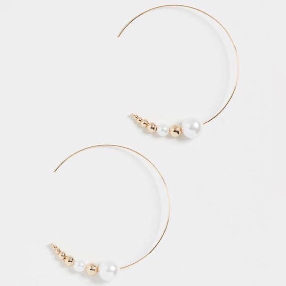 Jules Smith Pearl Threader Earrings